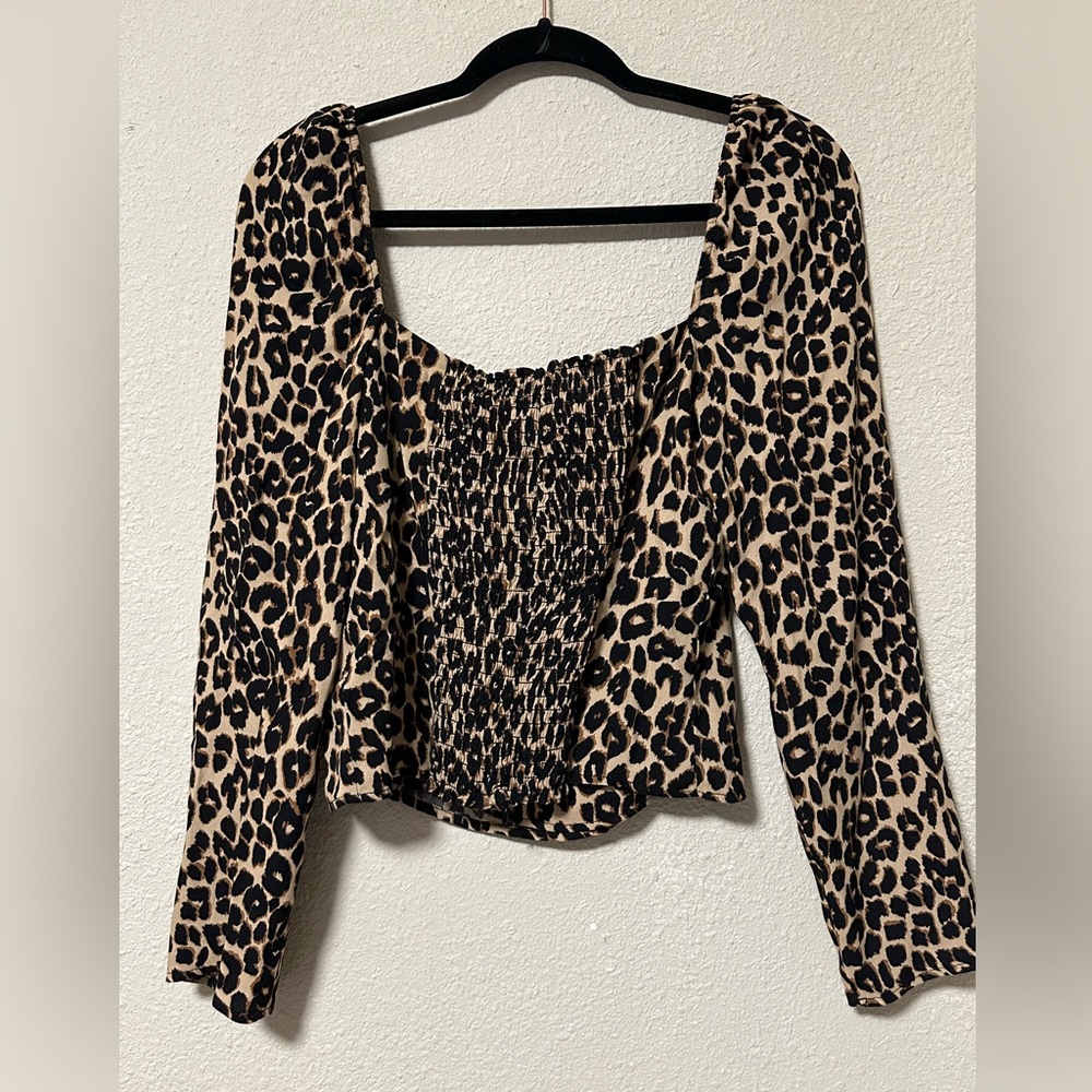 Reformation Leopard Print Top🐆 - Picture 7 of 13